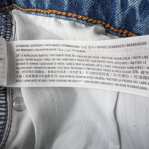 Abercrombie and Fitch The Dad Short Cut-Off High Rise Sz 28 - Picture 13 of 13